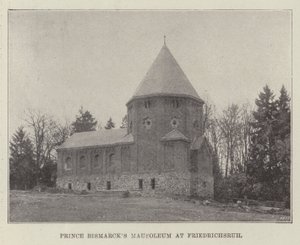 Mauzoleum prince Bismarckse ve Friedrichsruhu od English Photographer