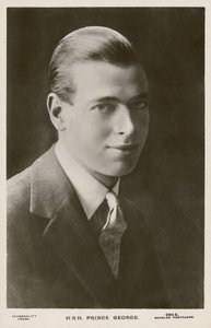 Princ George, vévoda z Kentu (černobílá fotografie) od English Photographer
