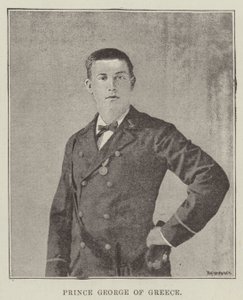 Řecký princ George od English Photographer