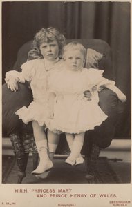 Princezna Mary a princ Henry z Walesu od English Photographer