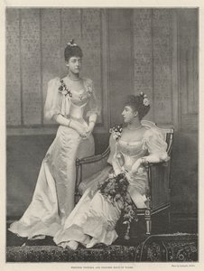Princezna Victoria a princezna Maud z Walesu