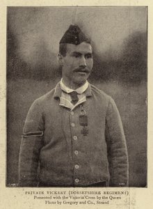 Vojín Vickery, Dorsetshire Regiment od English Photographer