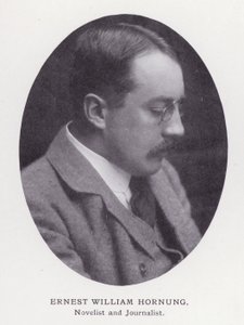 Významní muži Londýna: Ernest William Hornung (černobílá fotografie) od English Photographer