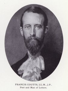 Významní muži Londýna: Francis Coutts (černobílá fotografie) od English Photographer