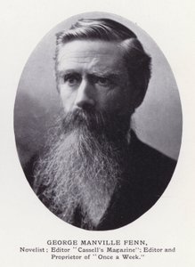 Významní muži Londýna: George Manville Fenn (černobílá fotografie) od English Photographer