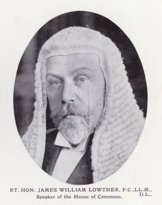 Významní muži Londýna: James William Lowther (čb fotografie) od English Photographer