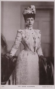 Královna Alexandra (čb fotografie) od English Photographer
