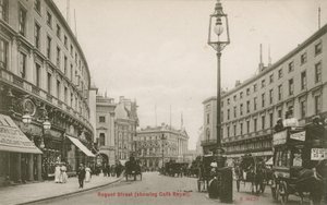 Regent Street, Londýn, ukazuje Cafe Royal od English Photographer