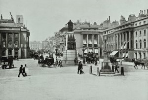 Regent Street, Westminster LB: Waterloo Place s výhledem na Regent Street, 1896 od English Photographer