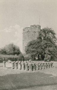Pozůstatky římských lázní, Chester od English Photographer