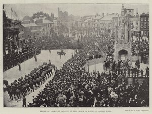 Recenze Yeomanry Cavalry princem z Walesu v Devizes, Wilts od English Photographer