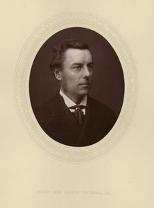 Ctihodný Joseph Chamberlain od English Photographer