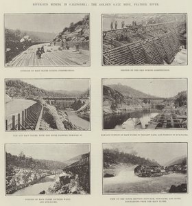 River-Bed Mining v Kalifornii, Golden Gate Mine, Feather River