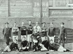 Rosendale Road School: fotbalový tým, 1884 od English Photographer