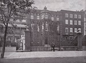 Rossettis House v Cheyne Walk, Chelsea od English Photographer
