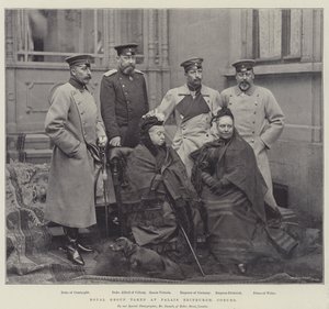 Royal Group přijata v Palais Edinburgh, Coburg od English Photographer