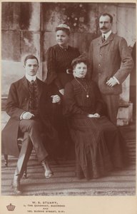 Královská skupina s Victorií, princeznou Royal od English Photographer