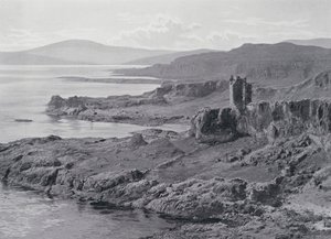 Skotsko: hrad Gylen, ostrov Kerrera (černobílá fotografie) od English Photographer