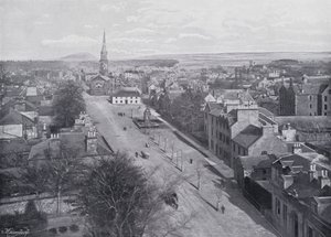Skotsko: Haddington (černobílá fotografie) od English Photographer