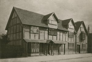 Shakespeares House, Stratford-on-Avon od English Photographer