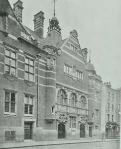 Shoreditch Public Baths: exteriér, 1898 od English Photographer