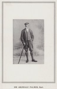 Sir Archdale Palmer, Baronet od English Photographer