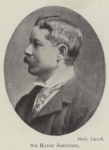 Sir Harry Johnston od English Photographer