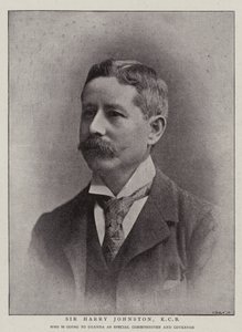 Sir Harry Johnston, KCB od English Photographer