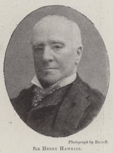Sir Henry Hawkins od English Photographer