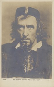 Sir Henry Irving , anglický divadelní herec od English Photographer