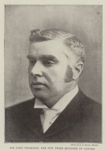 Sir John Thompson, nový premiér Kanady od English Photographer