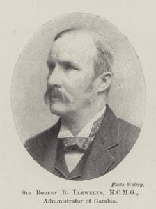 Sir Robert B Llewelyn, KCMG, správce Gambie od English Photographer
