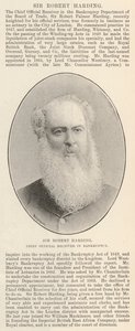 Sir Robert Harding, hlavní úředník v konkurzu od English Photographer