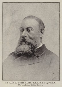 Sir Samuel White Baker, FRS, FRGS, FRSA od English Photographer