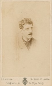 Sir Squire Bancroft od English Photographer