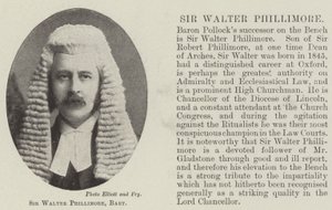 Sir Walter Phillimore, Baronet od English Photographer