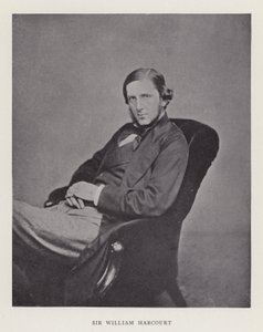 Sir William Harcourt od English Photographer