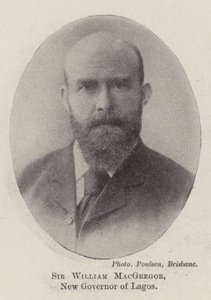 Sir William MacGregor, nový guvernér Lagosu od English Photographer