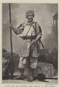 Slatin Bey, který utekl z Dárfúru, v Súdanu od English Photographer