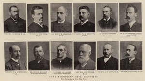Někteří prominentní kolonisté z Kapska od English Photographer
