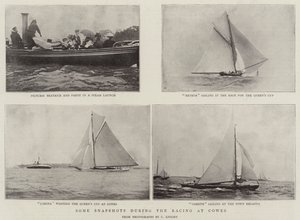 Některé momentky během závodu v Cowes od English Photographer