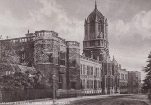 St Aldates Front, Christ Church, Oxford od English Photographer