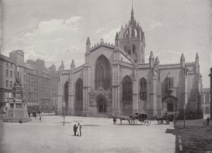 Kostel svatého Jiljí, Edinburgh od English Photographer