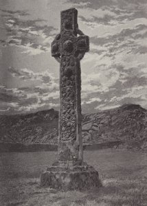 St Martins Cross, Iona od English Photographer