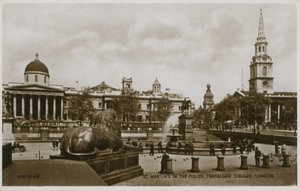 St Martins in the Fields, Trafalgar Square, Londýn od English Photographer