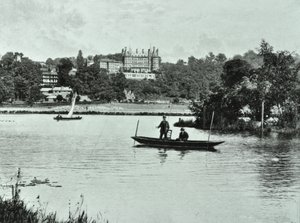 Star And garter home, Richmond Hill, Richmond: celkový pohled, 1895 od English Photographer