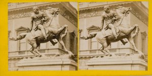 Socha generála Sira Jamese Outrama, pro Kalkatu, nyní ve Waterloo Place, od JH Foley, RA od English Photographer