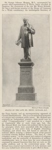 Socha zesnulého pana Henryho Richarda, MP od English Photographer