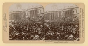 Stereografický tisk diamantového jubilea královny Viktorie od English Photographer