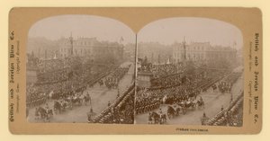 Stereografický tisk diamantového jubilea královny Viktorie od English Photographer